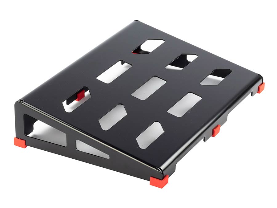 aluminum alloy pedal board, 45x31x9cm, with heavy duty bag