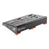 aluminum alloy pedal board, 45x31x9cm, with heavy duty bag