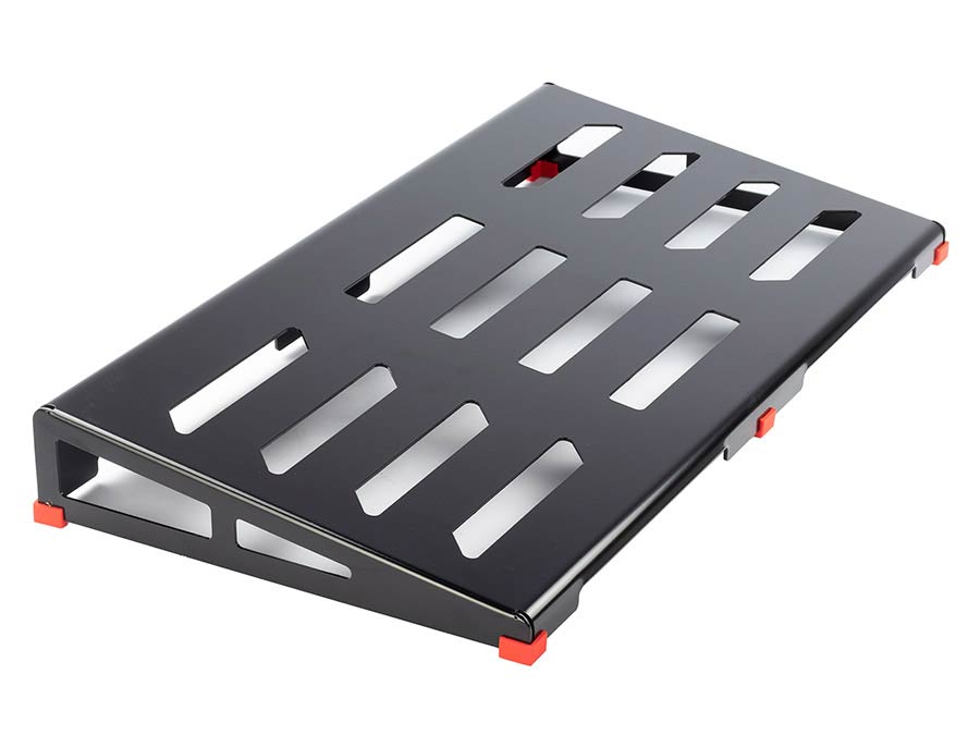 aluminum alloy pedal board, 80x41x9cm, with heavy duty bag