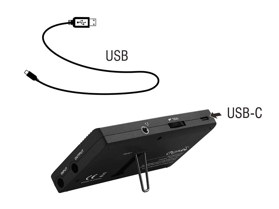 Cherub - WMT565C - Rechargeable Desktop 4-in-1 Tuner