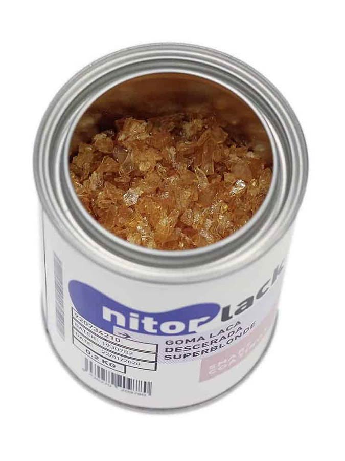 NitorLACK - N920734210 - dewaxed superblonde shellac - 200g can