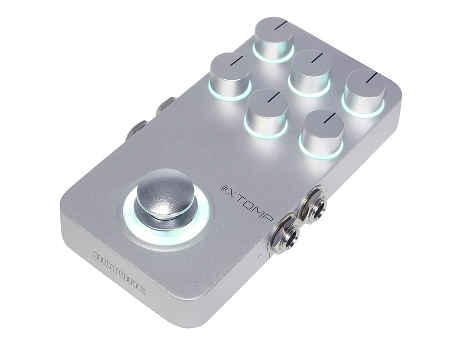 modeling multi-effect pedal XTOMP controlled by IOS or Android device (bluetooth)