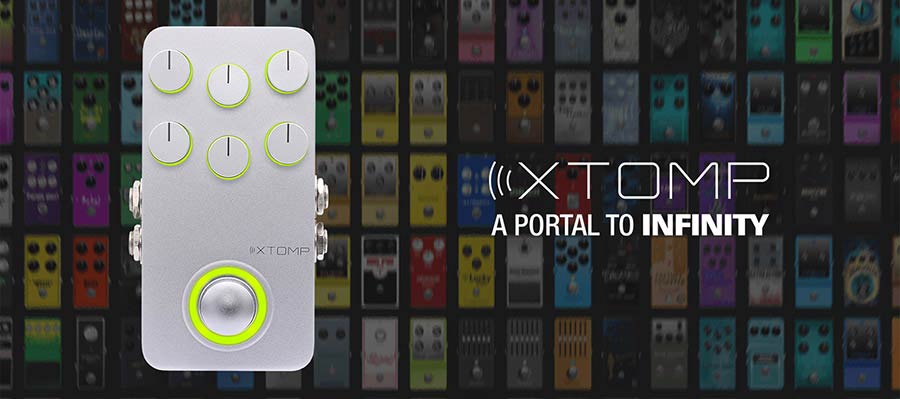 HoTone - XP-10 - Modeling Multi-Effect Pedal XTOMP controlled by IOS or Android device (bluetooth)
