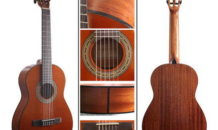 classic guitar cedar + sapele, glossy finish - PARVULO 470mm scale