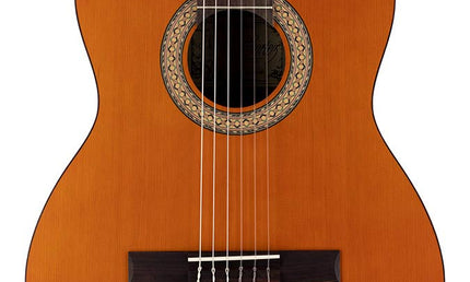 classic guitar solid Canadian cedar top + sapele, open pore finish - BAMBINO 530mm scale