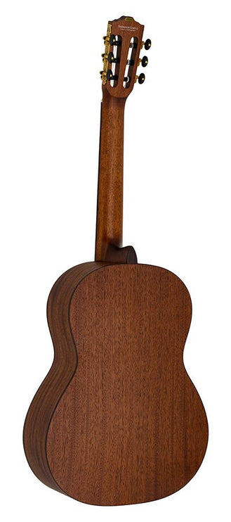 classic guitar solid Canadian cedar top + sapele, open pore finish - PARVULO 470mm scale