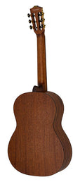 classic guitar solid Canadian cedar top + sapele, open pore finish -  lefthanded