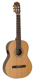 classic guitar solid Canadian cedar top + sapele, open pore finish - Fishman Clasica II