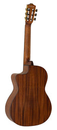 classic guitar solid Canadian cedar top + sapele, open pore finish - cutaway and Fishman Clasica II