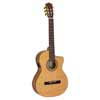 classic guitar solid Canadian cedar top + sapele, open pore finish - cutaway and Fishman Clasica II