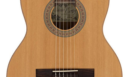 classic guitar solid Canadian cedar top + Indian rosewood, open pore finish