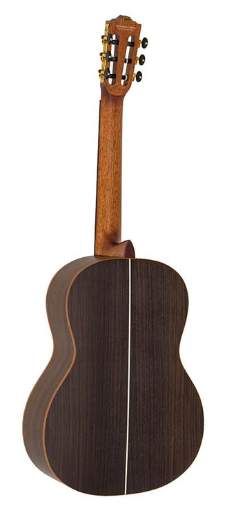 classic guitar solid European spruce top + Indian rosewood, open pore finish