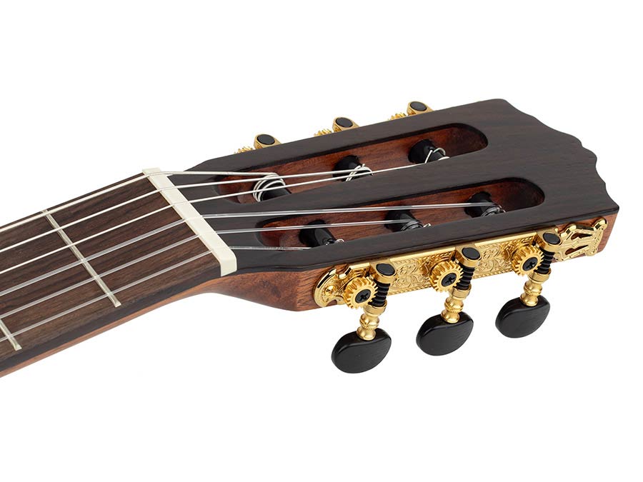 Salvador Cortez - Rosa S - Classic Guitar Solid European Spruce Top + Indian Rosewood