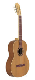 classic guitar solid cedar and sapele, open pore finish