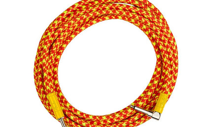 18,6' angled instrument cable, orange