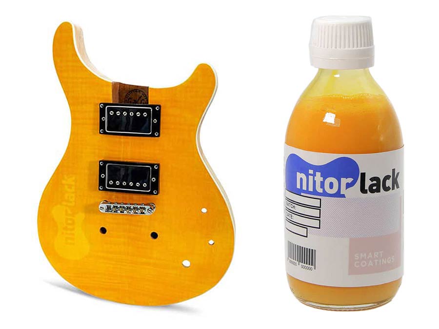 NitorLACK - N410404112 - stain yellow santana, waterbased dye