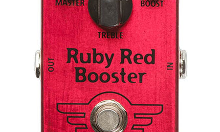 effect pedal Ruby Red Booster