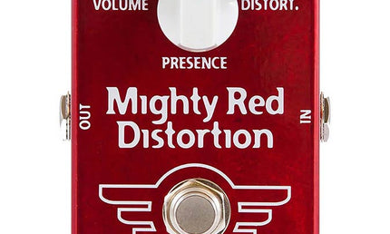 effect pedal Mighty Red Distortion