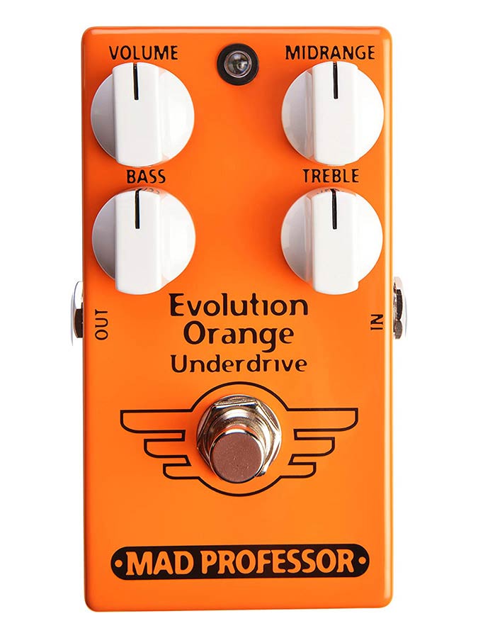 Mad Professor - MP-EOU - effect pedal Evolution Orange Underdrive – Evolution Orange