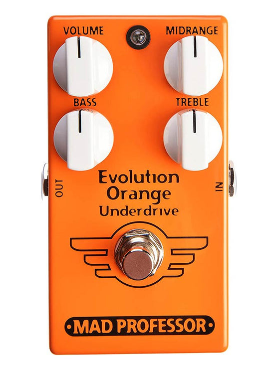Mad Professor - MP-EOU - effect pedal Evolution Orange Underdrive – Evolution Orange