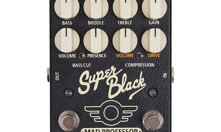 effect pedal Super Black preamp/booster/overdrive