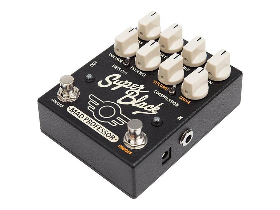 Mad Professor - MP-SPB - Effect Pedal Super Black Preamp/Booster/Overdrive