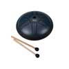 tongue drum 5.5", 6 tongues, A major pentatonic, navy blue