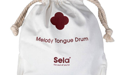 tongue drum 5.5", 6 tongues, C major pentatonic, black