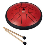 Sela - SEL362 - Tongue Drum 6" – Red