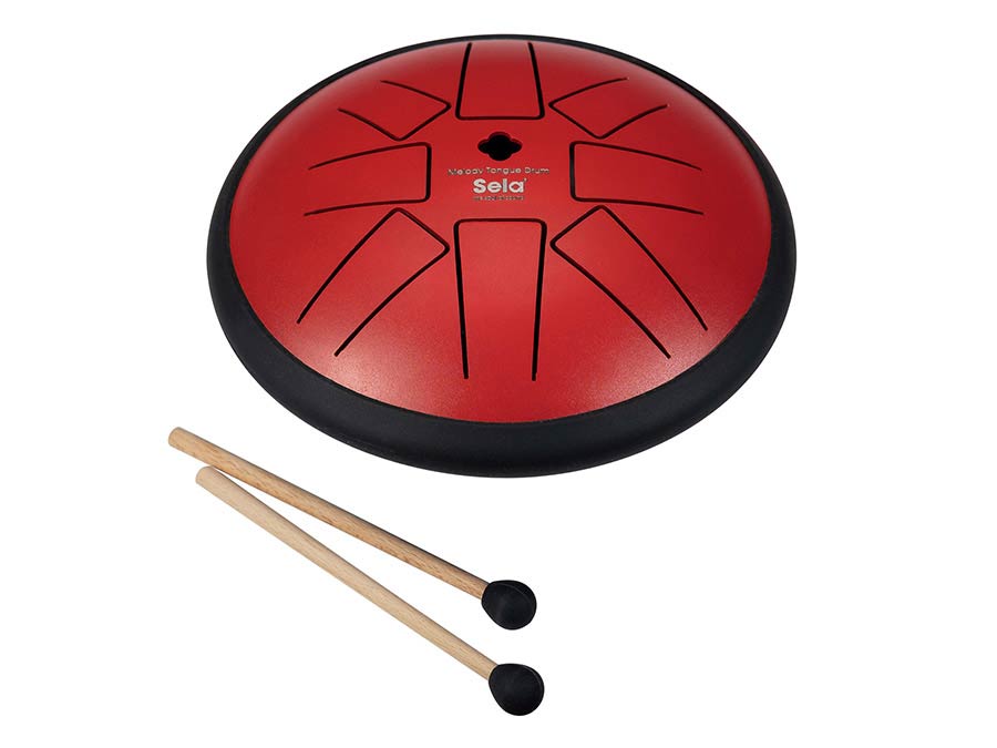 Sela - SEL362 - Tongue Drum 6" – Red