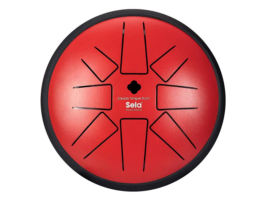 Sela - SEL362 - Tongue Drum 6" – Red