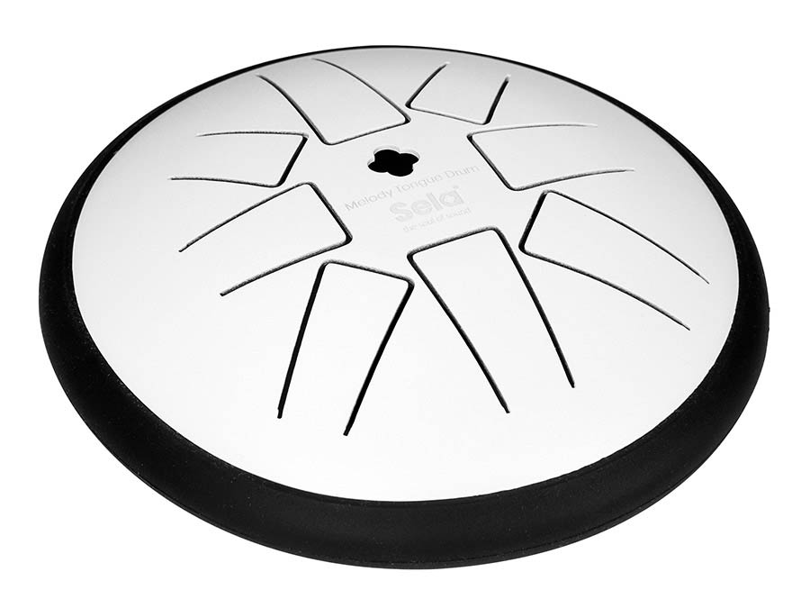 Sela - SEL363 - Tongue Drum 6" – White