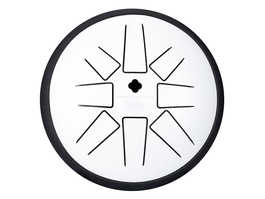 Sela - SEL363 - Tongue Drum 6" – White