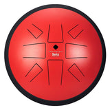 Sela - SEL374 - Tongue Drum 10" – Red