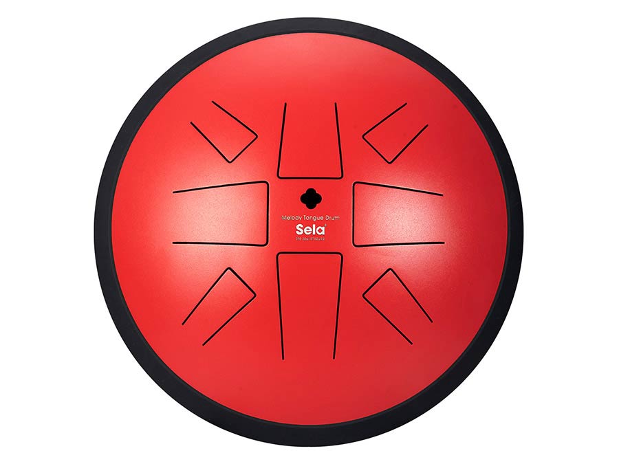 Sela - SEL374 - Tongue Drum 10" – Red