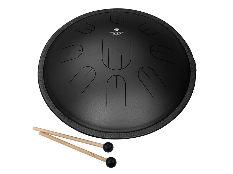 Sela - SEL380 - Tongue Drum 14" – Black
