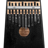 Sela - SEL241 - Kalimba Mahogany 10" Black