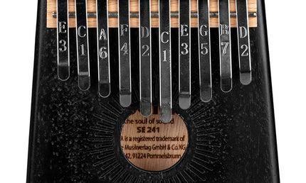 kalimba 'Mahogany 10' black