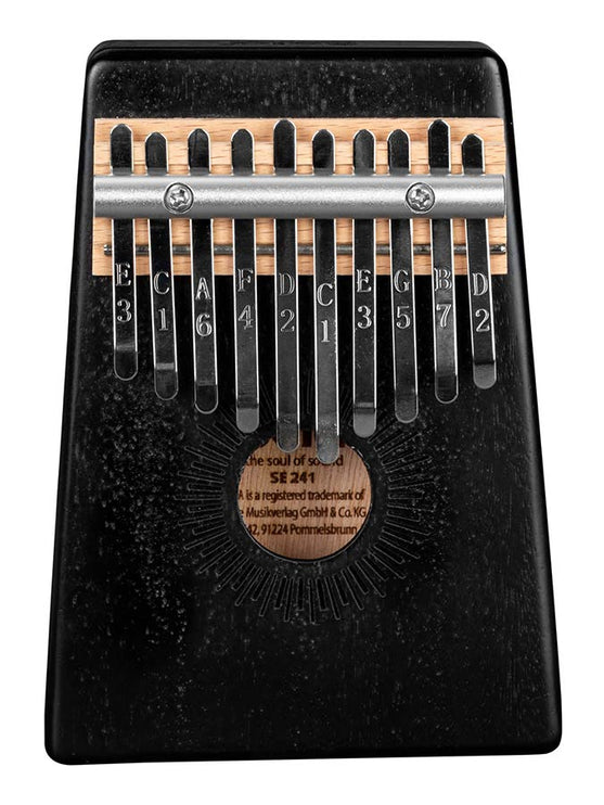 Sela - SEL241 - Kalimba Mahogany 10" Black