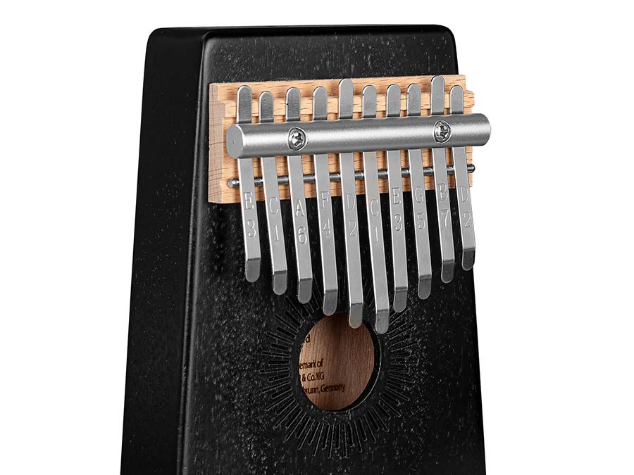 Sela - SEL241 - Kalimba Mahogany 10" Black