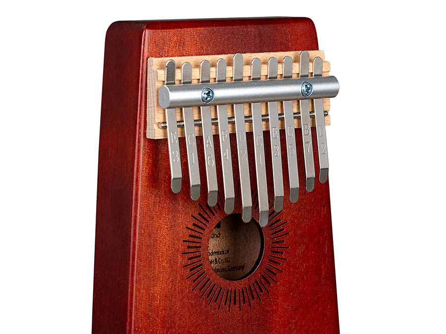 Sela - SEL242 - Kalimba Mahogany 10" Red