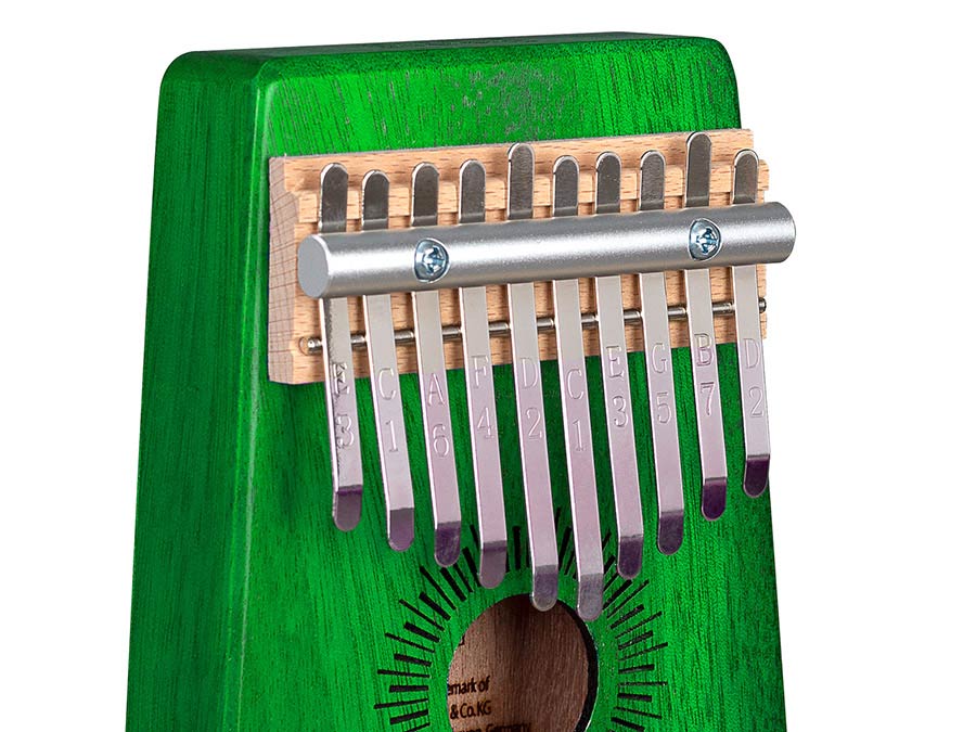 Sela - SEL243 - Kalimba Mahogany 10" Green