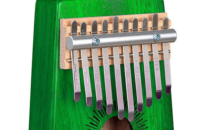 kalimba 'Mahogany 10' green