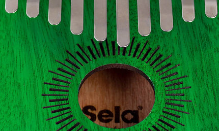 kalimba 'Mahogany 10' green