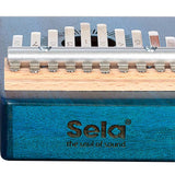 Sela - SEL244 - Kalimba Mahogany 10" Blue