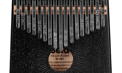 kalimba 'Mahogany 17' black