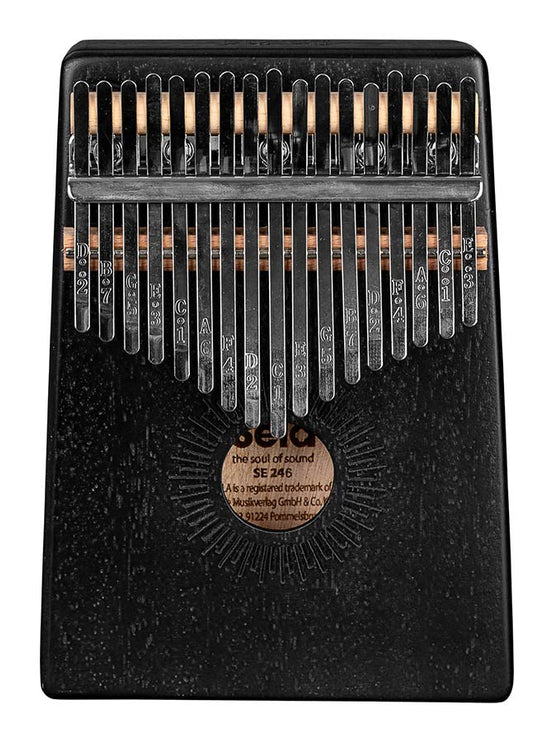 Sela - SEL246 - Kalimba Mahogany 17" Black