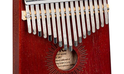 kalimba 'Mahogany 17' red