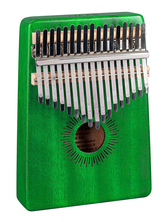 kalimba 'Mahogany 17' green