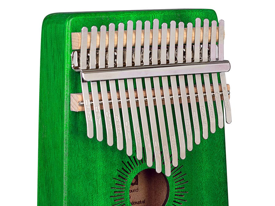 Sela - SEL248 - Kalimba Mahogany 17" Green